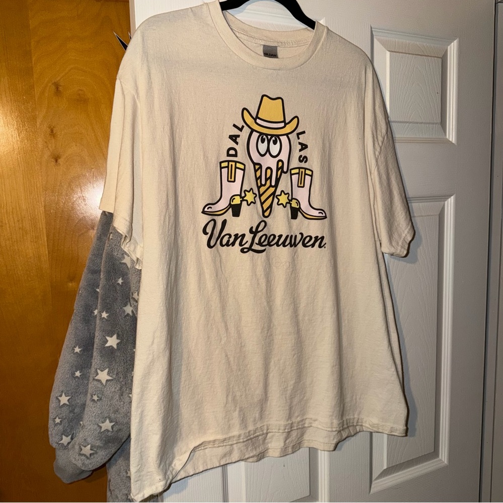 Dallas Van Leeuwan Gildan Natural Ultra Cotton Tee